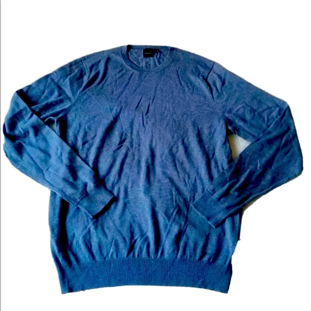 Saks fifth Avenue black blue men sweater small